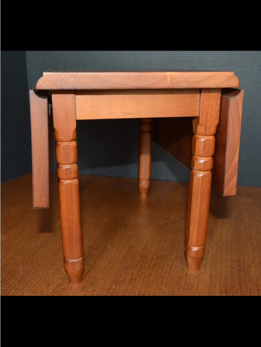 Pleasant Company American Girl Doll drop leaf table + 2 chairs *read listing* - Picture 5 of 11